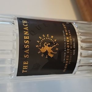 Outlander Sassenach Scotch Whisky bottle
